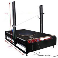 CNC foam 3D cutting machine with turn table